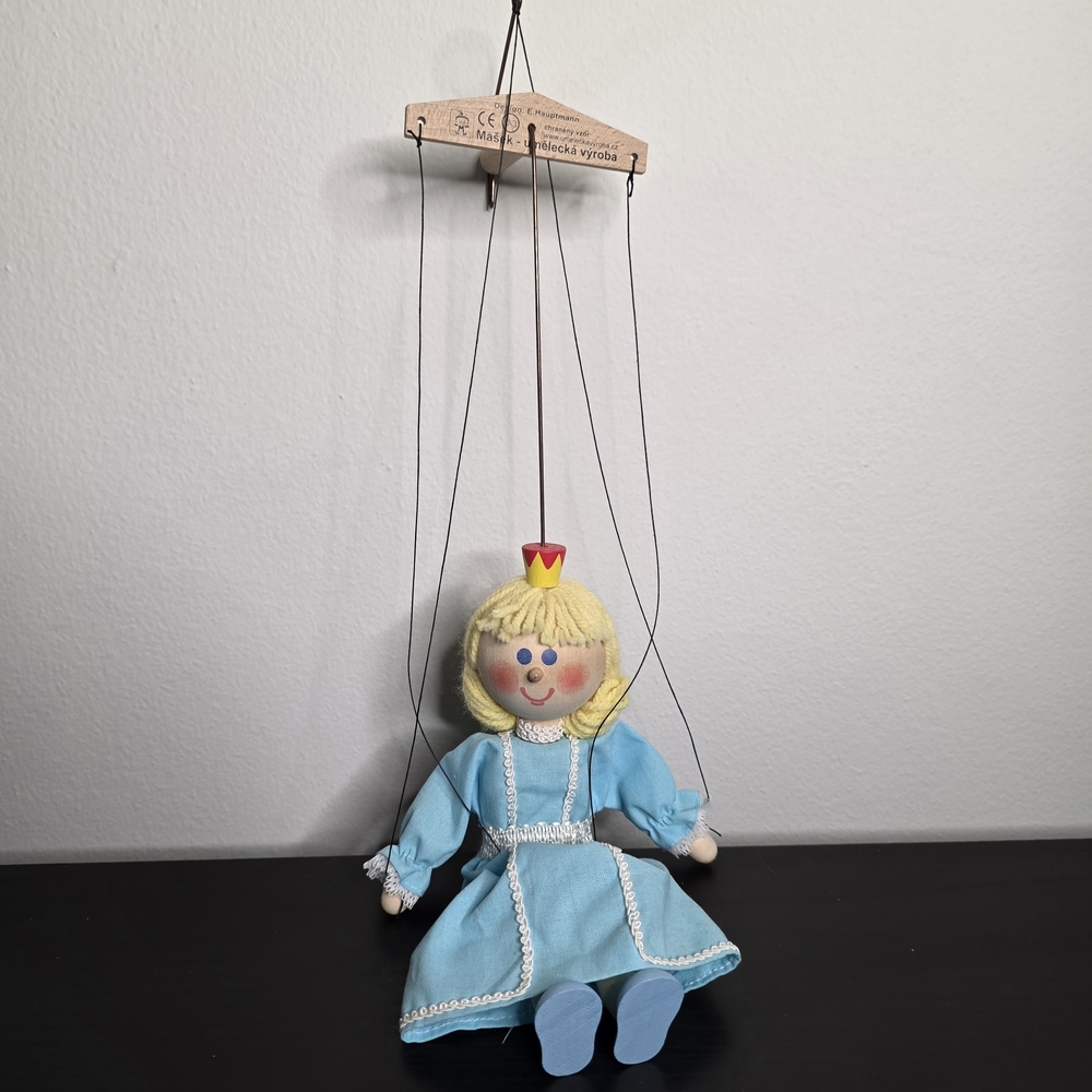 Mašek Czech Republic Marionette Puppet